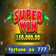 fortune ox 777 fortuna 77